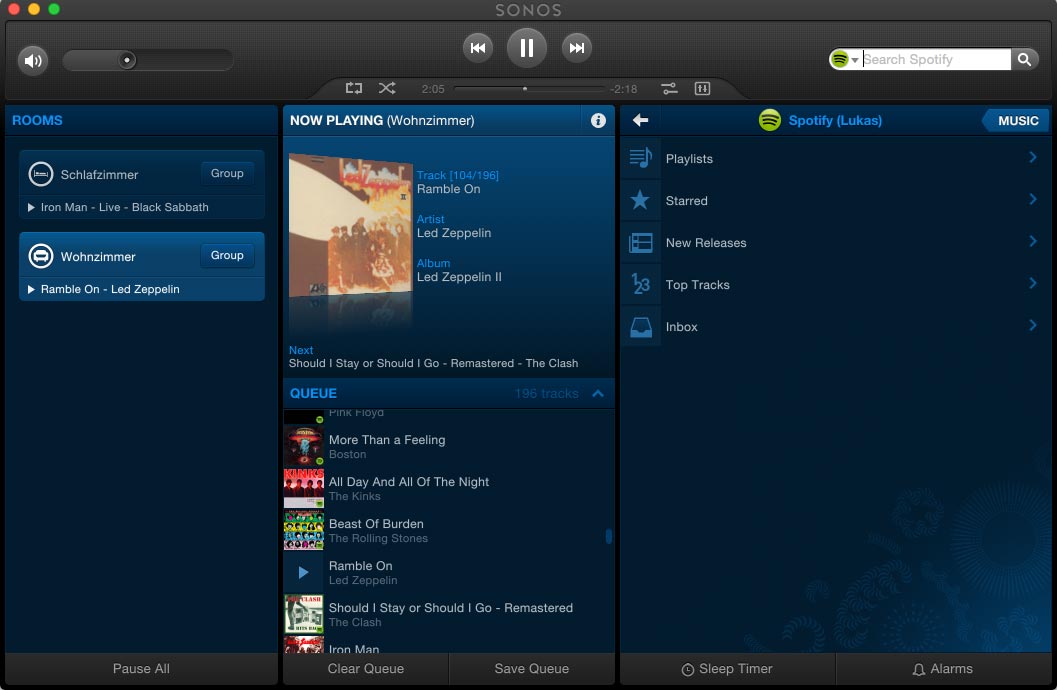 Sonos Play:1 - Mac Screenshot